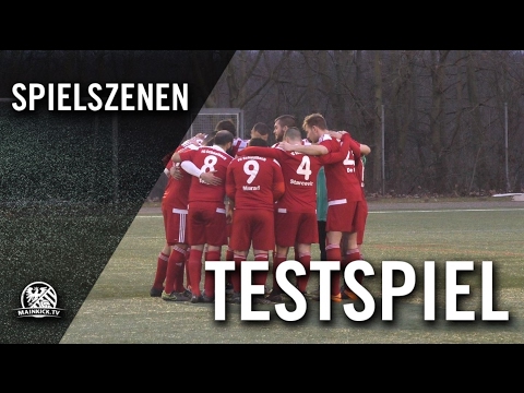 FC Schwalbach – SV der Bosnier (Testspiel) - Spielszenen | MAINKICK.TV