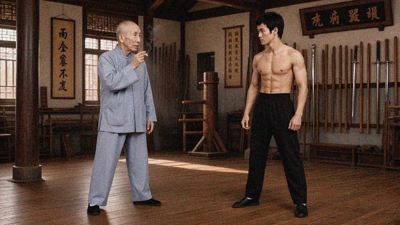 We FINALLY Have Footage Of Bruce Lee's REAL Fight Against Ip Man In 1968!【FULL FIGHT】