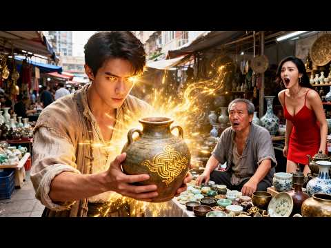 💥本想隨便買塊石頭玩玩，竟意外覺醒透視神眼，一眼看穿價值億萬的瓦罐，美女總裁當場對我傾心倒追！[Multi SUB] #drama #逆袭 #爽剧|YHDJ