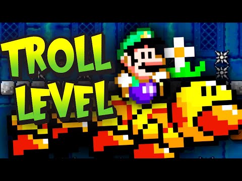 Dieses TROLL LEVEL ist voll mit Wigglern