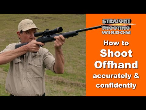 How to shoot accurately in the standing, unsupported position