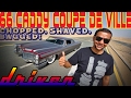 66 Cadillac Coupe DeVille Chopped Shaved Bagged In Dubai