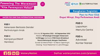 Plan International Indonesia x Watery Nation : Powering The Movement