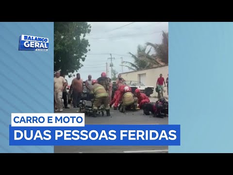 Duas pessoas ficam feridas após colisão em rodovia de Cabo Frio (RJ)