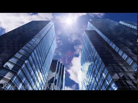 Stock Footage Building Skyscraper City architecture urban offices SkyScrayper Gb1 HD