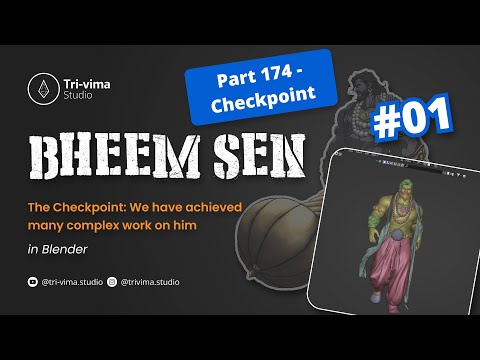 #BheemSen 3D Creation - Checkpoint 01 of Attempts for All Simulations / Part 174