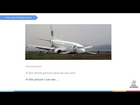 Describing Picture Technique - ICAO Level 4 English Course