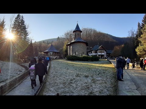 Mănăstirea Prislop la început de 2021