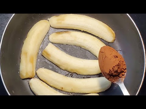 How to make caramelized banana pudding/amazing banana caramel dessert/banana cake pudding