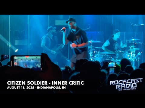 Citizen Soldier perfroms "Inner Critic" in Indianapolis on August 11, 2025