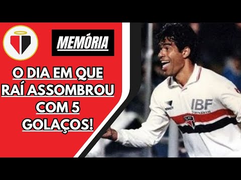 SÃO PAULO 6 X 0 NOROESTE: THE DAY RAÍ ASTOUNDED THE WORLD WITH 5 GOALS AND GENIUS MOVES IN 1992