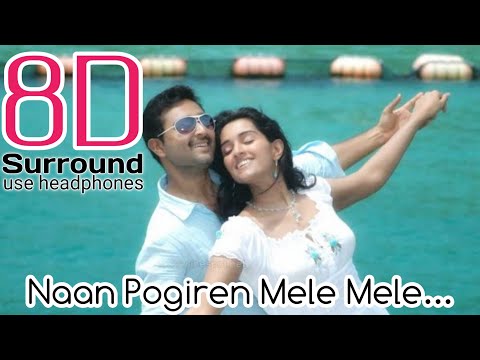 Naan Pogiren Mele Mele 8D | Naanayam - Naan Pogiren Video | break free musix