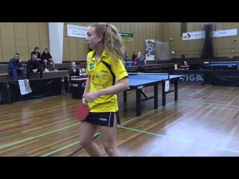 160402 TOP12, Karoline Petersen - Smilla Lundstedt