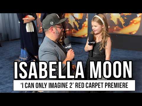Young Actress Isabella Moon Makes Film Debut in I Can Only Imagine 2
