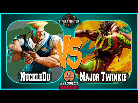 SF6 NuckleDu (guile) VS Major Twinkie (dee jay) Masterz TV