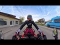 Ride 359 Insta 360 X4 Honda CBR650R 2025 Akrapovic Racing Line