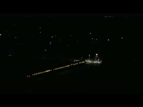 V/Line Vlocity train at Stratford after sunset. 13/6/2021