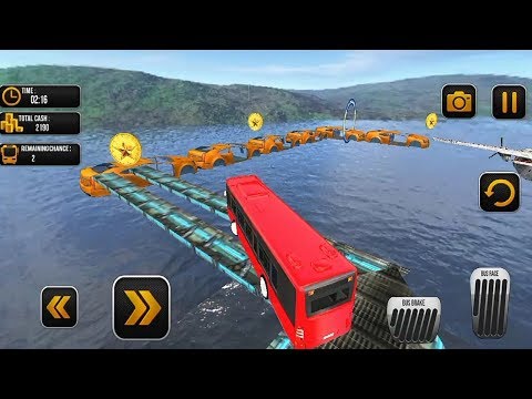 REAL Mega Ramp Bus Stunt Racing Driver 3D Game 2019 #Bus Racing Games For Android #Games For Bus