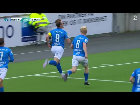 Hødd 2 - 1 Moss - Høydepunkter