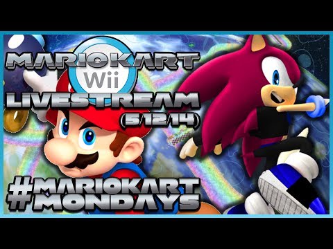 Mario Kart Wii Online Races ft. SuperGirlKels (LIVE) (5/12/14) - #MarioKartMondays