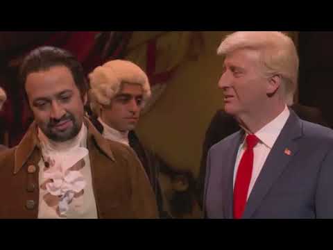 Lin Manuel Miranda’s ‘SNL’ Cameo as Alexander Hamilton Interrupted by James Austin Johnson’s Donald