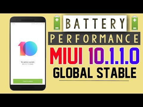 Battery Performance in Miui 10.1.1.0 Global Stable (Redmi Note 4) Video