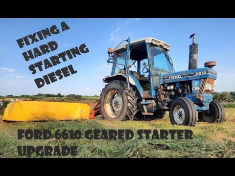 Hard Starting Diesel Geared Starter Upgrade Ford 6610