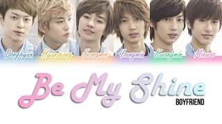 Download lagu Boyfriend (보이프렌드) - Be My Shine [Color Coded Lyrics Kan|Rom|Eng] mp3