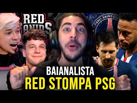 RED CANIDS X PSG TALON - MSI 2022 | BAIANALISTA REAGE
