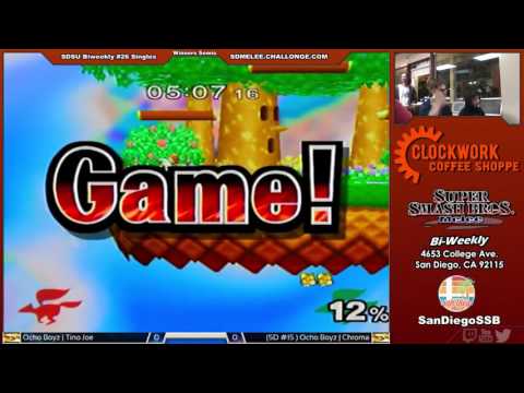 SDSU Biweekly #26 Singles Winners Semis: Chroma vs Tinojoe
