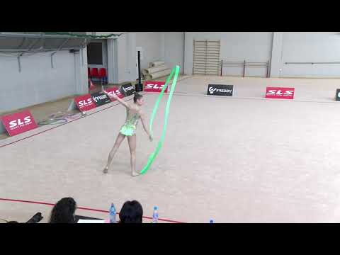 Lachezara Pekova - Ribbon, Control training, 03.02.2021