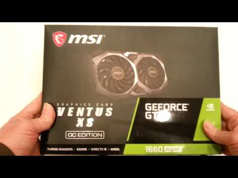 MSI GeForce GTX 1660 SUPER VENTUS XS 6G 6GB