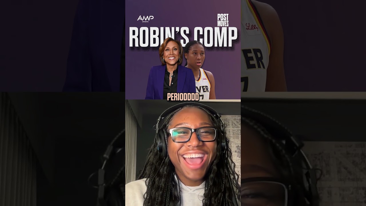 Robin Roberts said her player comp is Aliyah Boston… and proved it 😭😭