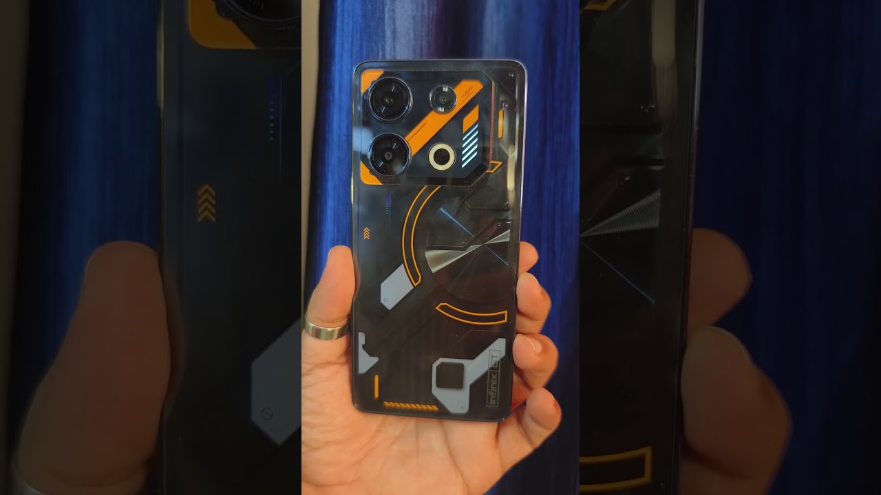 Infinix GT 10 Pro With Transparent Design & LED Lights #shorts