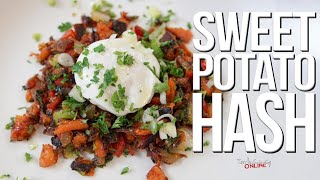 Easy Sweet Potato Hash | SAM THE COOKING GUY