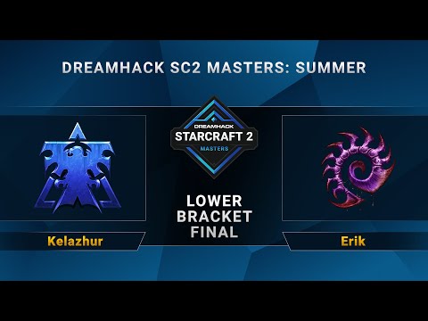 SC2 - Kelazhur vs. Erik - DreamHack SC2 Masters Summer - Lower Bracket Final - LA