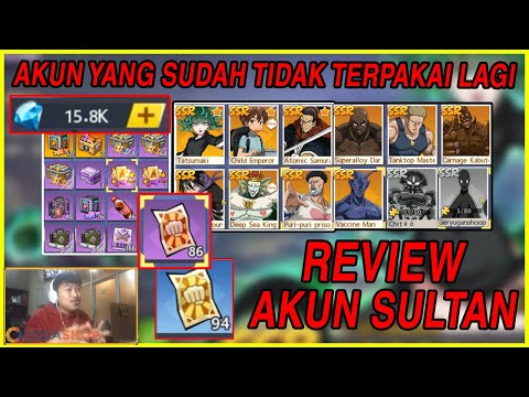 🔥🔥 REVIEW AKUN SULTAN YANG TIDAK TERPAKAI! (ALUMNI 7K LAGI) - ONE PUNCH MAN: The Strongest