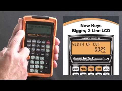 Machinist Calc Pro 2 Intro and Overview