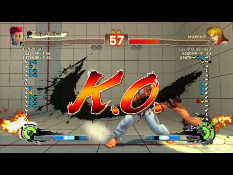 SSF4 AE 2012: Tonpy (Viper) vs LeviStrauss1829 (Ken) - Xbox Live Ranked Match