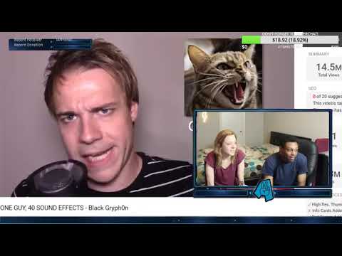 ONE GUY, 40 SOUND EFFECTS-Black Gryph0n REACTION