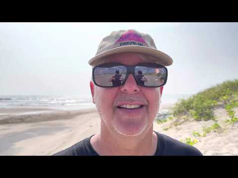 Father-Son Tesla Gigafactory Starbase Trek, August 20, 2021