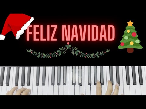 Como Tocar "Feliz Navidad" | Tutorial de Piano Fácil