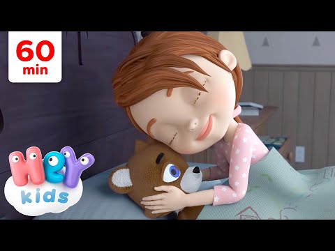 Teddy Bear Song and other Kids Songs! | Animal Song | HeyKids Nursery Rhymes | 1 Hour