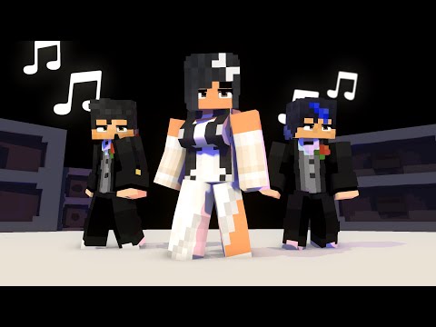 DISCO DISCO PARTY PARTY CHICKEN WING MEME WEDDING APHMAU AARON & EIN - MINECRAFT ANIMATION #shorts