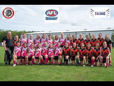 AFL in Germany - AFLG-W 2021 - Janine Benecke Round 1 - Southern Falcons vs Rheinland Lionesses