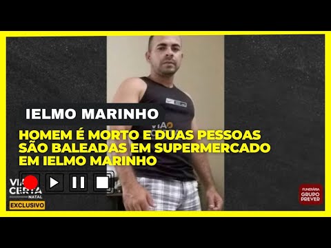 🚨 Hom:em é mo:rto e duas pessoas são bale/adas em supermercado na cidade de Ielmo Marinho