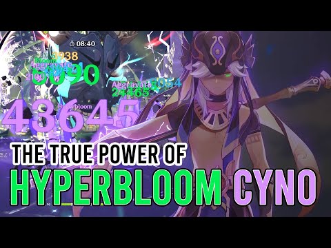 C1 Cyno Hyperbloom Peak Form - Spiral Abyss Floor 12 2nd Half showcase | Genshin Impact