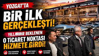 Yozgat’ta Bir İlk! Yıllardır Beklenen Açık Oto Pazarı Hizmete Girdi