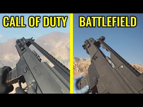 COD MW3 2023 vs Battlefield 2042 - Weapons Comparison