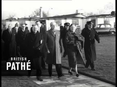 Macmillan Leaves For Ussr (1959)